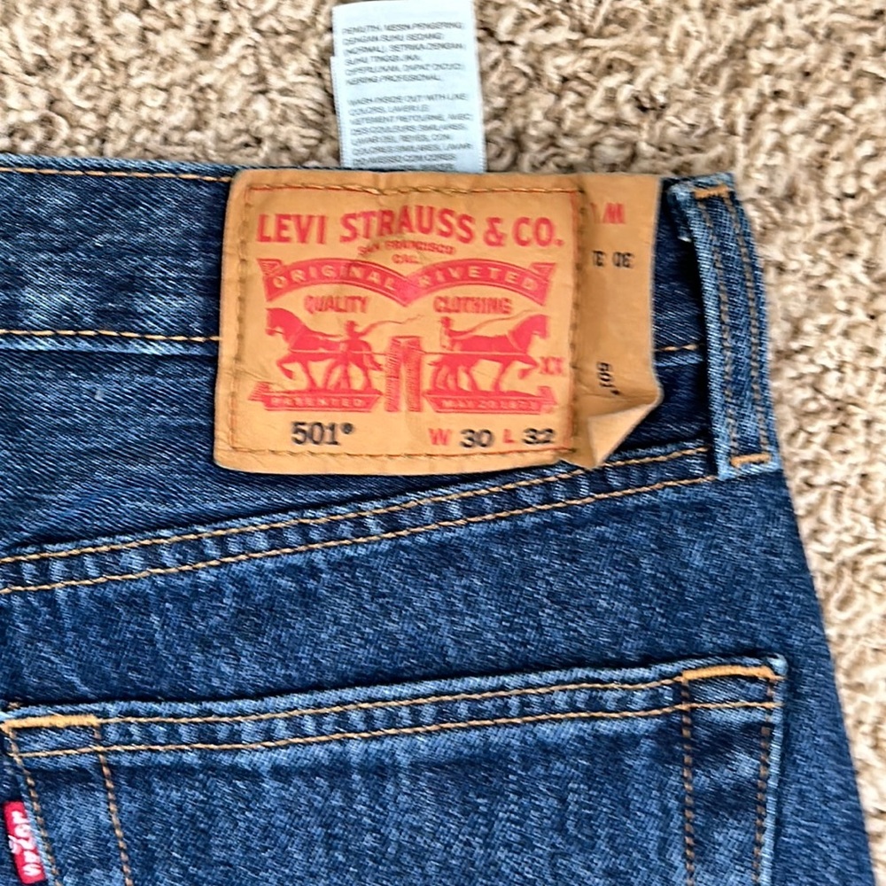 Men’s Levi’s 501 jeans. 30x32 - Button fly